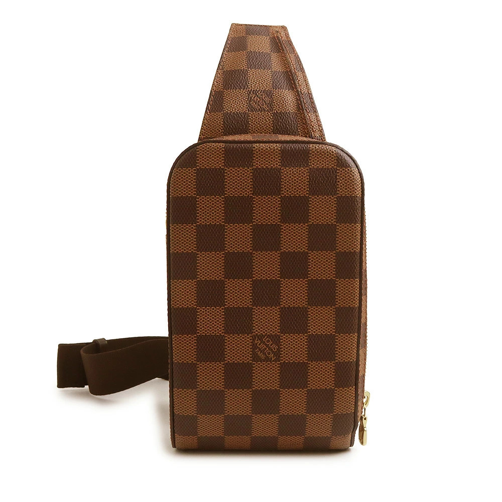 LOUIS VUITTON Geronimos Damier Brown Body Bag Crossbody